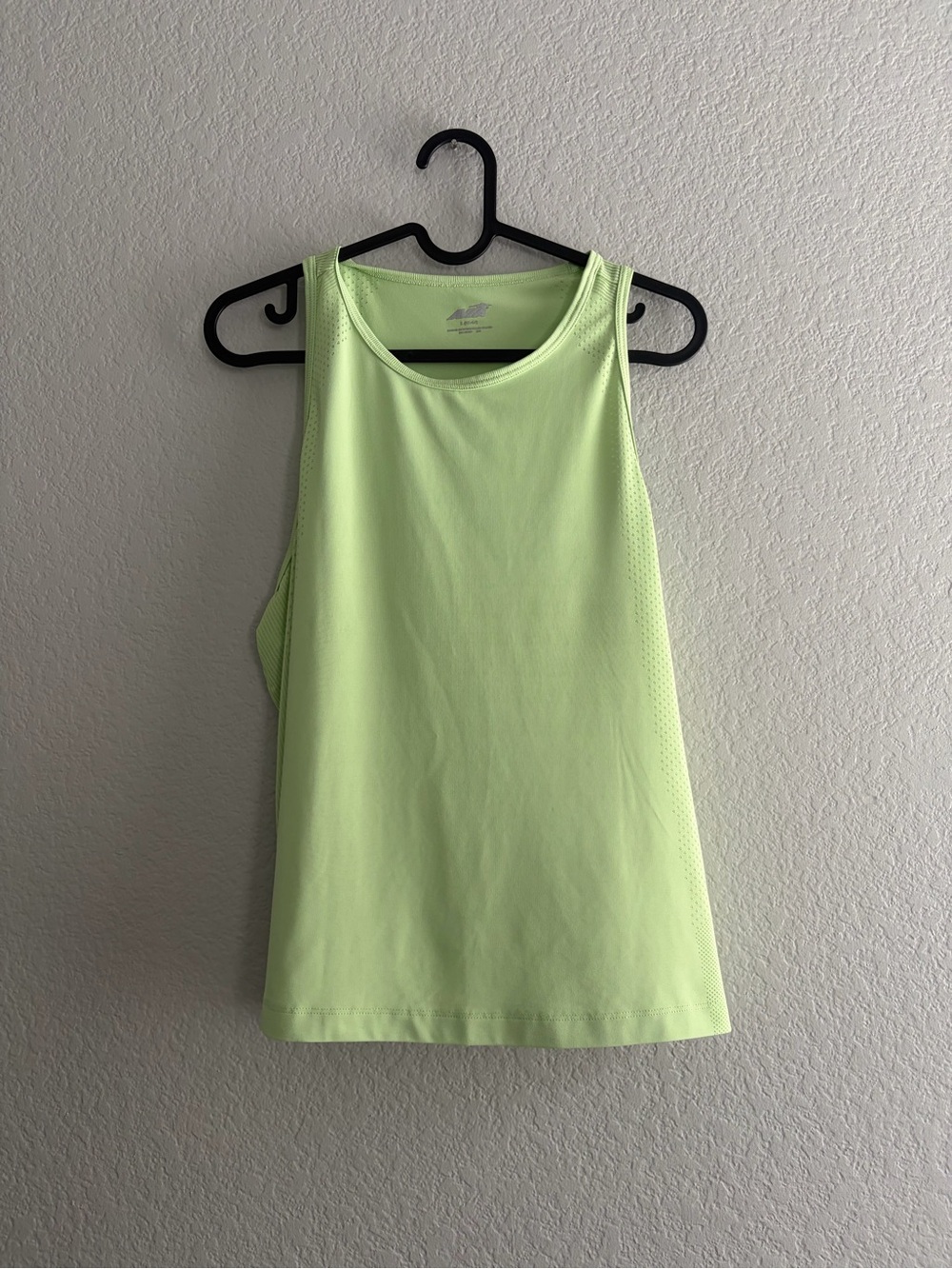 Avia Neon Lime Athletic Racerback Tank